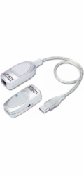 Lindy USB - RJ45 USB adaptér stříbrný (42805)