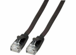 EFB EFB Electronic K8107SW.2 U/UTP (UTP) černý 2m Cat6a síťový kabel (K8107SW.2)