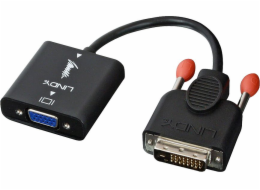 Lindy DVI-D - D-Sub (VGA) AV adaptér černý (38189)