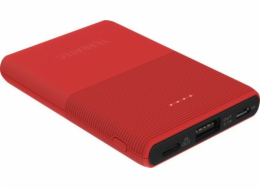 Powerbanka TerraTec P50 5000mAh červená