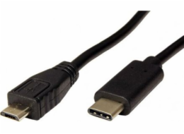 USB kabel USB-C - USB-C černý