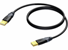 Procab USB-A - USB-A kabel USB 3 m černý (CLD600/3)