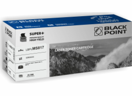 Black Point Toner LBPLMS817 Black Replacement 53B0HA0 (BLLMS817BCBW)