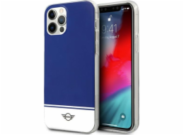 Mini Mini MIHCP12LPCUBINA iPhone 12 Pro Max 6,7" tmavě modrý pevný obal Stripe Collection