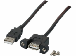 EFB USB kabel USB-A – USB-A 1 m černý (K5291SW.1V2)