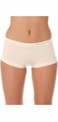 Brubeck COMFORT WOOL dámské boxerky, nude, velikost M (BX10440)