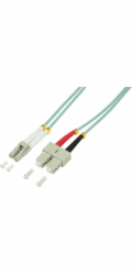 LogiLink propojovací kabel z optických vláken, OM3, 50/125, LC-SC, 1 m (FP3LS01)