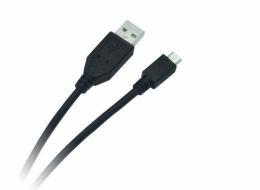 Libox USB-A - microUSB kabel 1,8 m černý (LB0011)