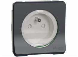 Schneider Electric Mureva Style Zásuvkový mechanismus 2P+PE bezzávitové koncovky antracit IP55 MUR36133