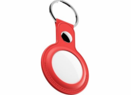 KeyBudz KeyBudz AirTag Keyring - ochranné kožené pouzdro pro AirTag 2-balení (červené)