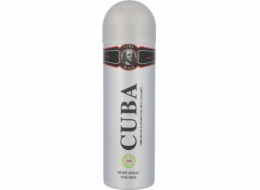 Deodorant Cuba Black ve spreji 200 ml