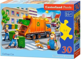 Castorland Puzzle 30 Popelářské auto