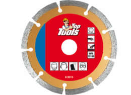 Top Tools Segmentový diamantový kotouč 22,2x115mm - 61H315