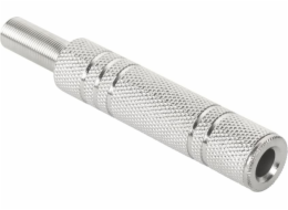 6,3 mm stereo jack konektor, kovový, poniklovaný | A2-1-1- 1PC.
