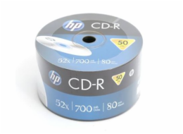 HP CD-R 700 MB 52x 50 kusů (HPCD50S)