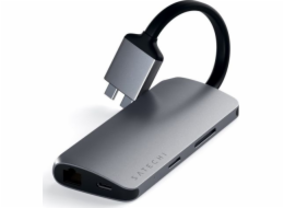 Satechi Dual Multimedia Adapter USB-C Station/Replicator (ST-TCDMAM)