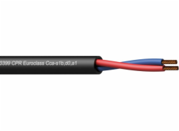 Procab CLS215-CCA/1 Reproduktorový kabel - 2 x 1,5 mm2 - 16 AWG - EN50399 CPR Euroclass Cca-s1b,d0