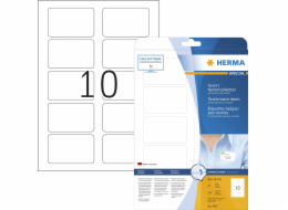 Herma HERMA textilní/jmenovky A4 80x 50mm bílé 100 kusů.