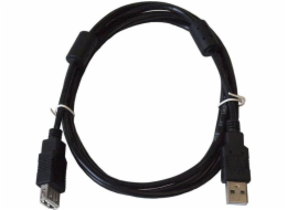 USB kabel USB-A – USB-A 1 m černý (KABUSB_AA_2M_ALOEM110)