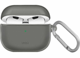 Ochranné pouzdro Uniq Glase pro Apple AirPods 3, šedé