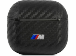 Ochranné pouzdro BMW Pu Carbon M Collection pro AirPods 3, černé