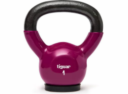 Tiguar TI-KB0004 pogumovaný kettlebell 4 kg