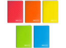 Elisa Notebook A4/80K mřížka GEOMETRIC MIX (10 ks)