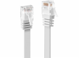 Lindy LINDY plochý kabel Cat.6 Patchcable bílý, 0,3m bez stínění - 47500