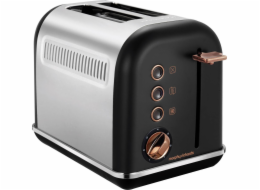 Toustovač Morphy Richards Rosegold, černý, 222016