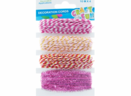 Craft with Fun CF DECK DECKORATION TAPE ROPE 10M/4IN1 VELIKOST PBH 12/144