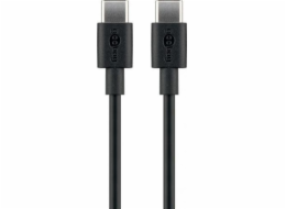 Goobay USB-C – USB-C USB kabel 2 m černý (51243)