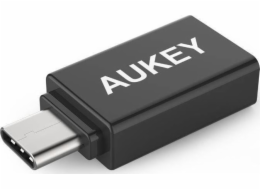 Aukey CB-A1 USB-C – USB adaptér černý (CB-A1)