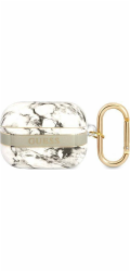 Ochranné pouzdro Guess Marble Strap Collection pro AirPods Pro, šedé