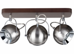Bodové stropní svítidlo Bodové přisazené chrom Bodové svítidlo BALL WOOD bukové dřevo 5131376