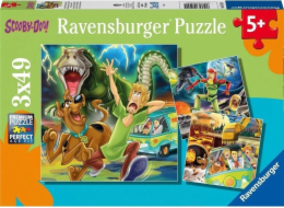 Ravensburger Puzzle pro děti 3x49 Scooby Doo