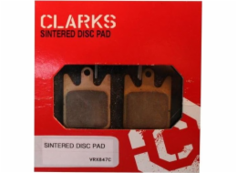 Brzdové destičky Clarks CLARK'S HOPE (Moto V2), slinutá metalíza