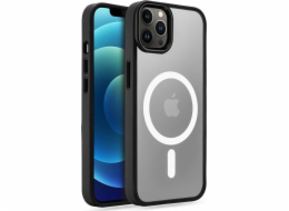 Tech-ProtectMagmat MagSafe Apple iPhone 12/12 Pro průhledné/černé pouzdro