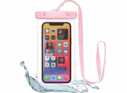 Univerzální vodotěsné pouzdro Tech-Protect Univerzální vodotěsné pouzdro Tech-Protect růžové