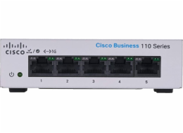 Přepínač Cisco CBS110-5T-D-EU