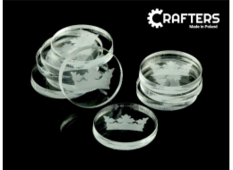 Crafters Crafters: Akrylové fixy - Transparentní - Crown (10)