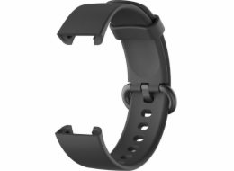 Strado silikonový řemínek pro Xiaomi Mi Watch Lite (Black) univerzální