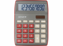 Kalkulačka Genie GENIE Tischrechner 840DR dunkelrot 10-sttellig