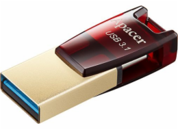 Pendrive Apacer AH180, 64 GB (AP64GAH180R-1)