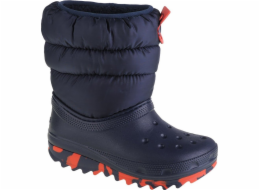 Crocs Crocs Classic Neo Puff Boot Kids 207684-410 Námořnická modrá 29/30