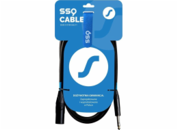 Kabel SSQ SSQ JSXM1 - stereo jack kabel - XLR samec, 1 metr