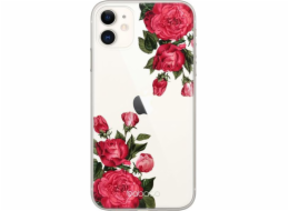 Pouzdro Babaco BABACO FLOWERS PRINT 007 IPHONE 11 PRO MAX TRANSPARENT
