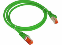 Alantec Patch-cord S/FTP kat.6A LSOH 0,25m zelený ALANTEC