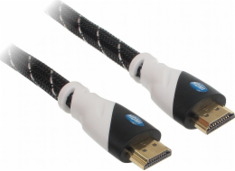 HDMI - HDMI kabel 15m stříbrný (HDMI-15-PP)