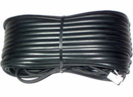 Přímý telefonní kabel 20m černý (TEL0033A-20)