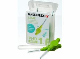 Zubní kartáčky Tandex Tandex (6 ks) Flexi trapered Lime (zelené)